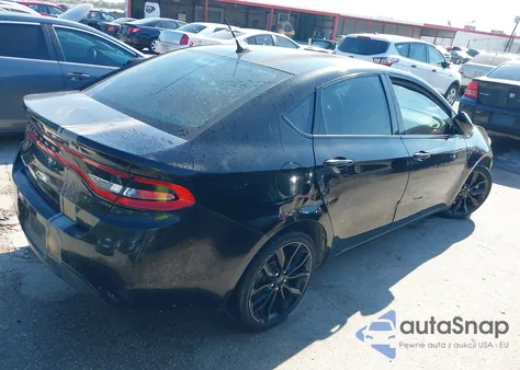2016 Dodge Dart Sxt Sport Blacktop from USA, damaged, VIN 1C3CDFFA3GD802019